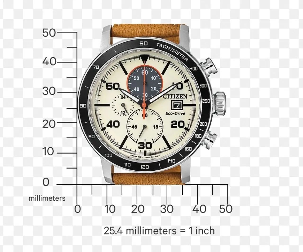 Citizen Brycen Eco-Drive Weekender Chronograph CA0649-06X Completo