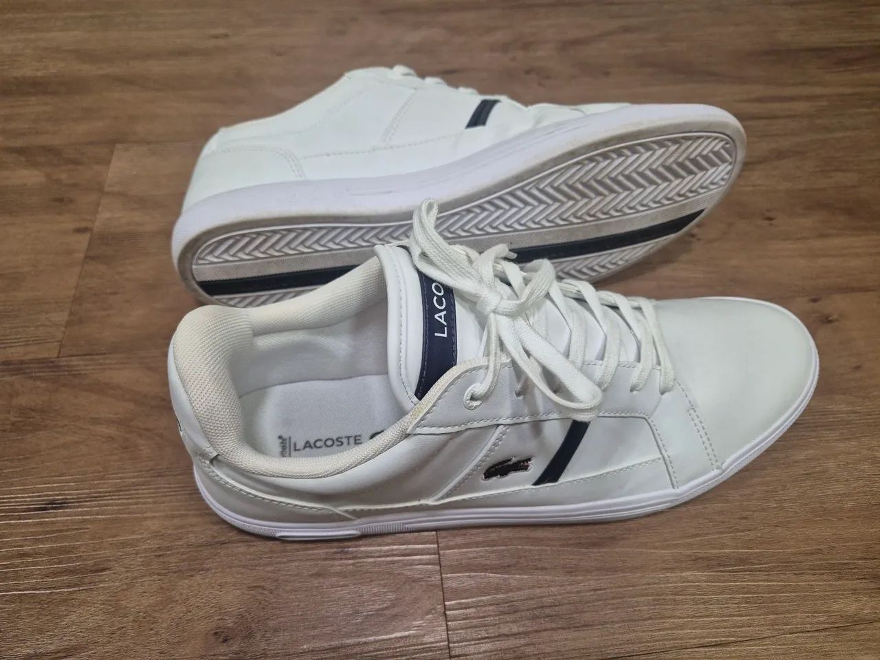 Tênis Lacoste Europa Branco 43 - Foto 2