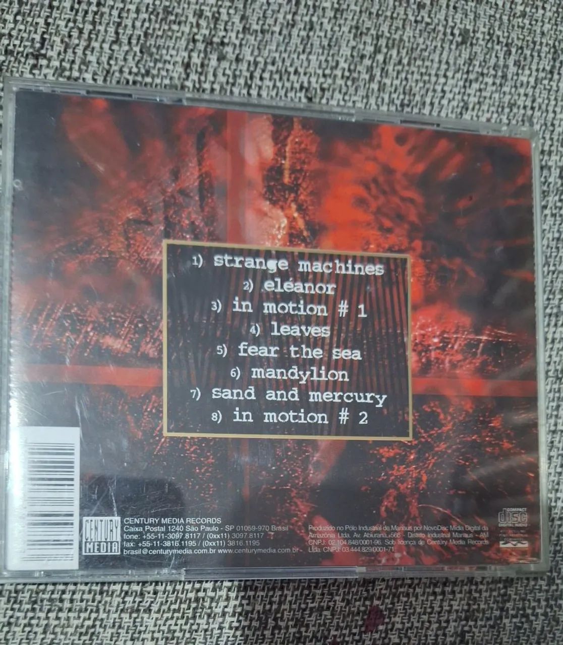 Cd The Gathering Mandylion - Foto 2