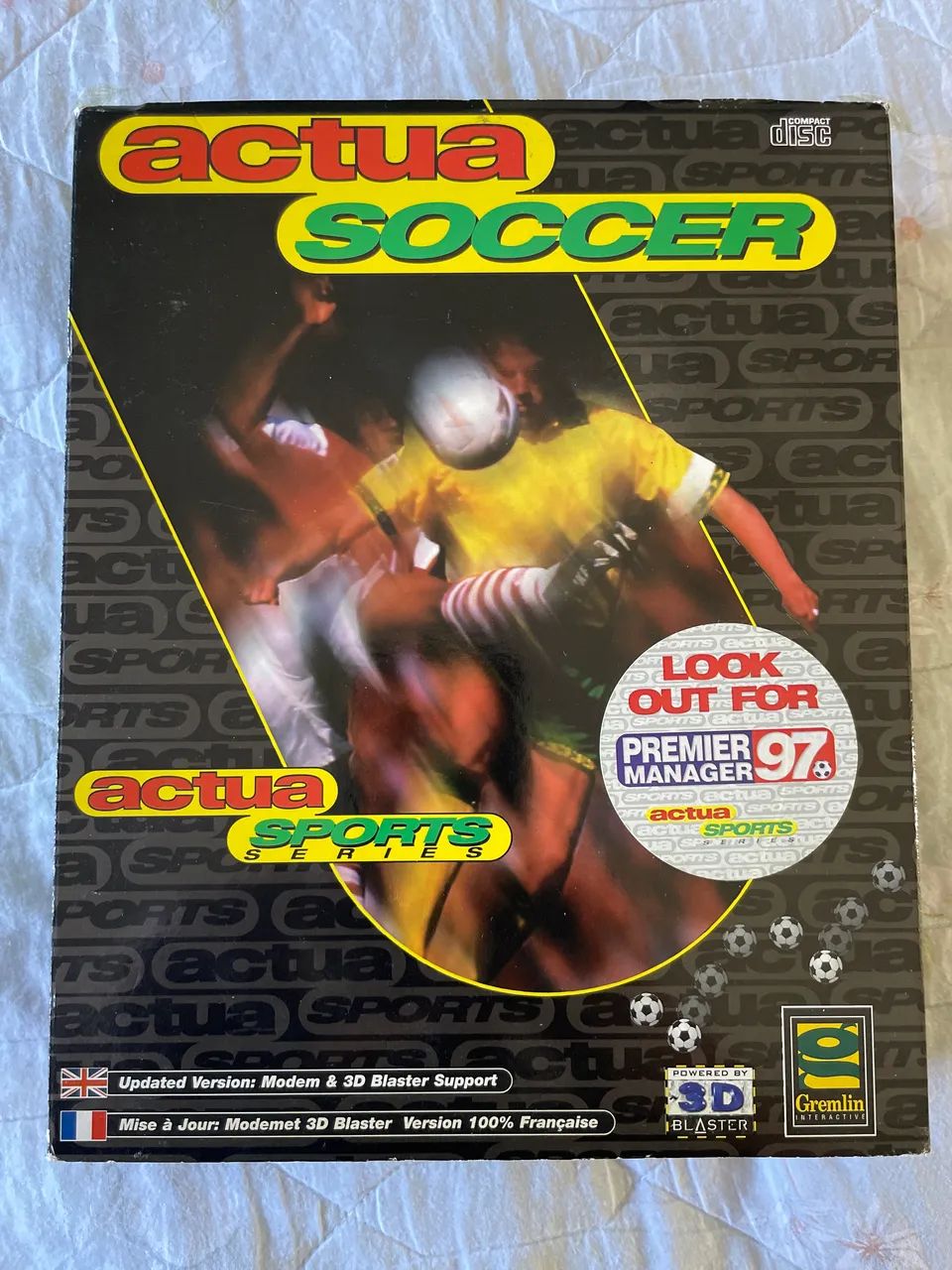 Jogo de PC - Actua Soccer - Big Box