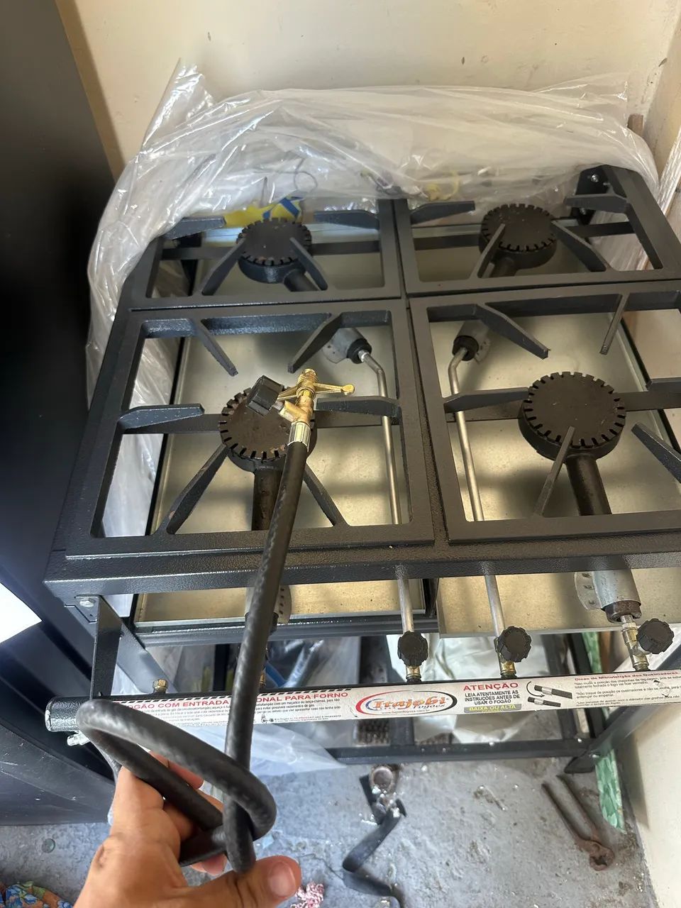 Fogão industrial novo alta pressão - Foto 2