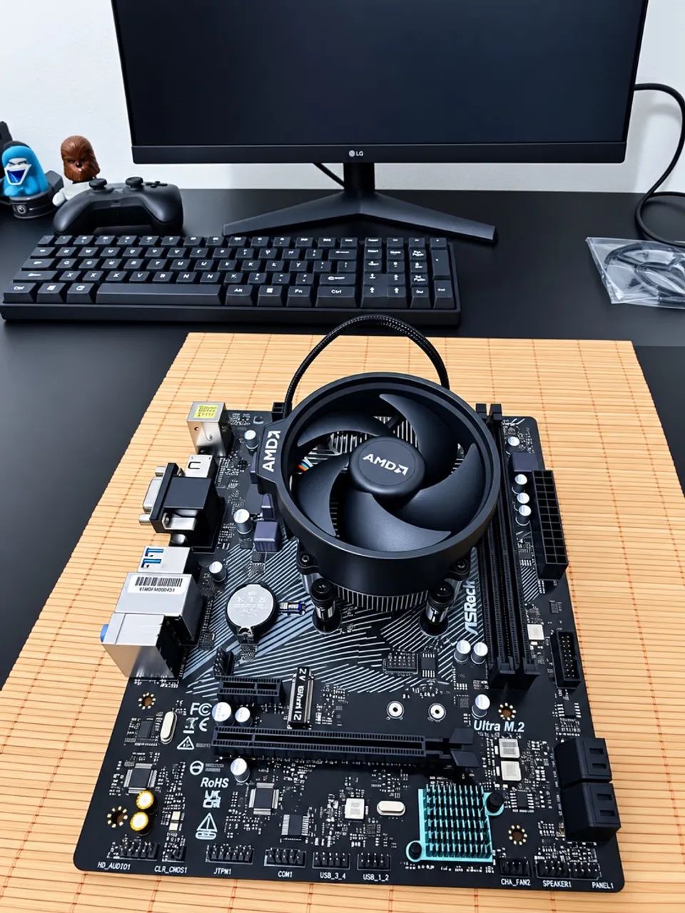 Kit ryzen - Ryzen 5 5500 + A520M HVS