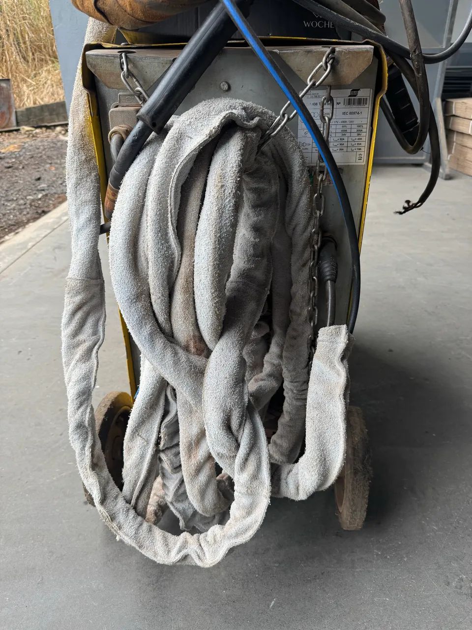 Maquina de Solda mig Esab Smashweld 408 topflex - Foto 2