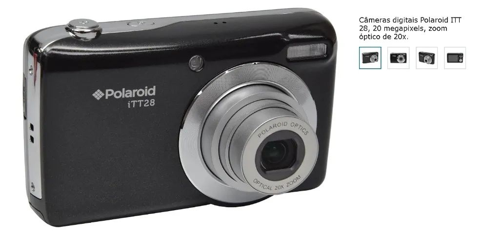 Câmera Digital compacta Polaroid iTT28 - Foto 2