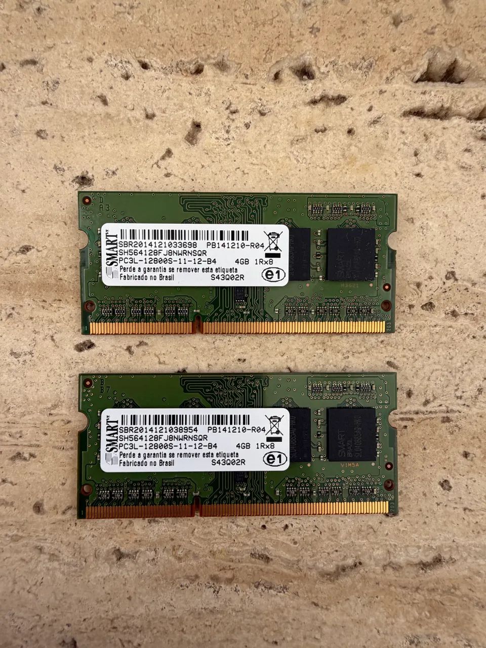 Kit Memória Ram 8gb (2x4gb) Smart Ddr3l 1600mhz Notebook