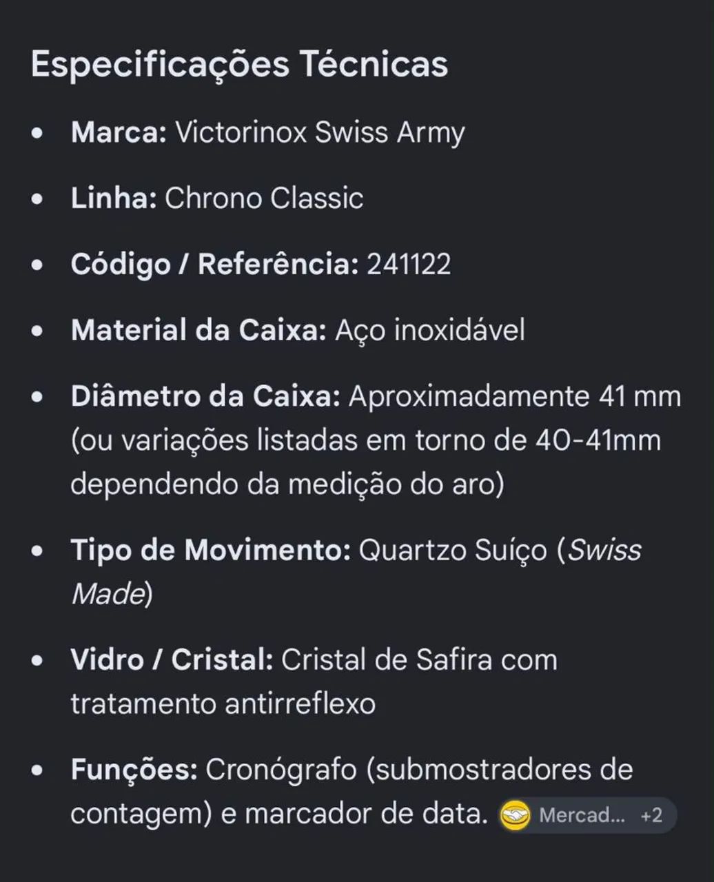 Relógio Victorinox Siwss Army - Foto 3