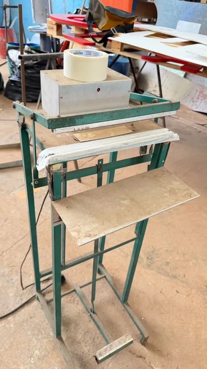 Máquina seladora de embalagem com pedal  - Foto 2