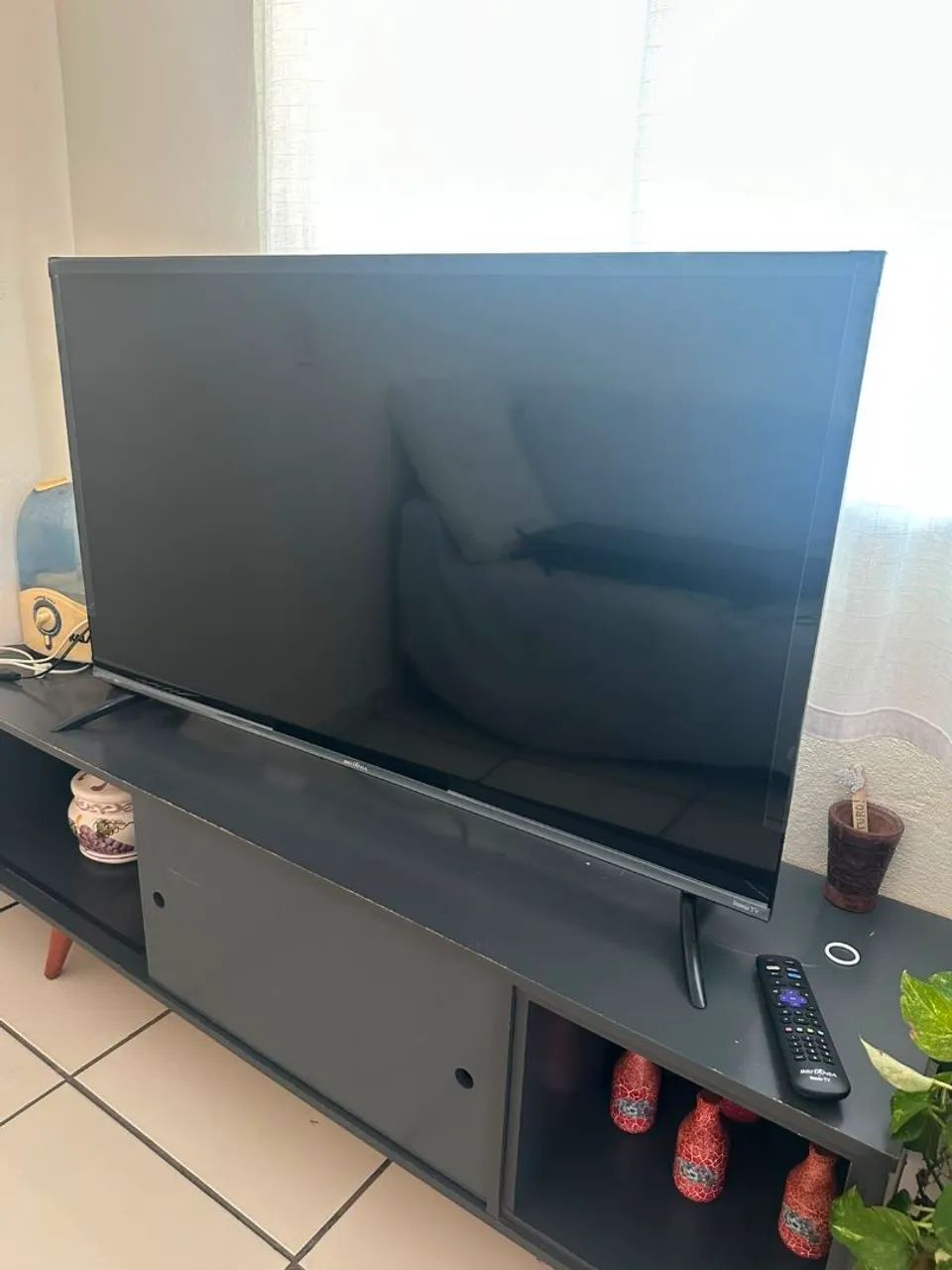 Tv SMART 50 4K no plástico zerada  - Foto 5