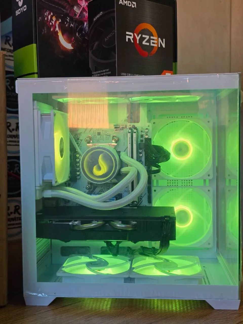 PC Gamer Ryzen5 RGB Novo Zero - Foto 2