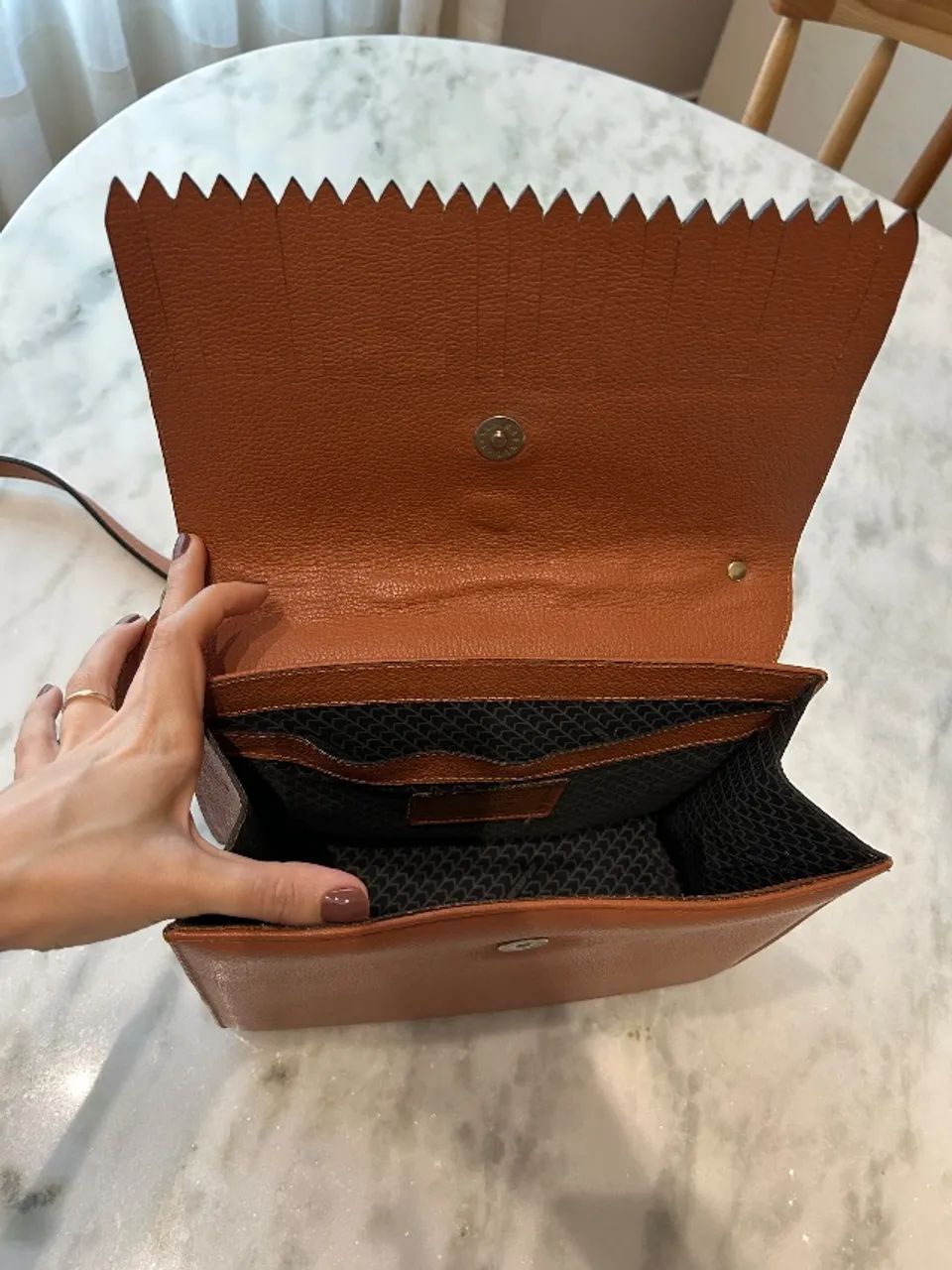 Bolsa de couro Adô Atelier  - Foto 4
