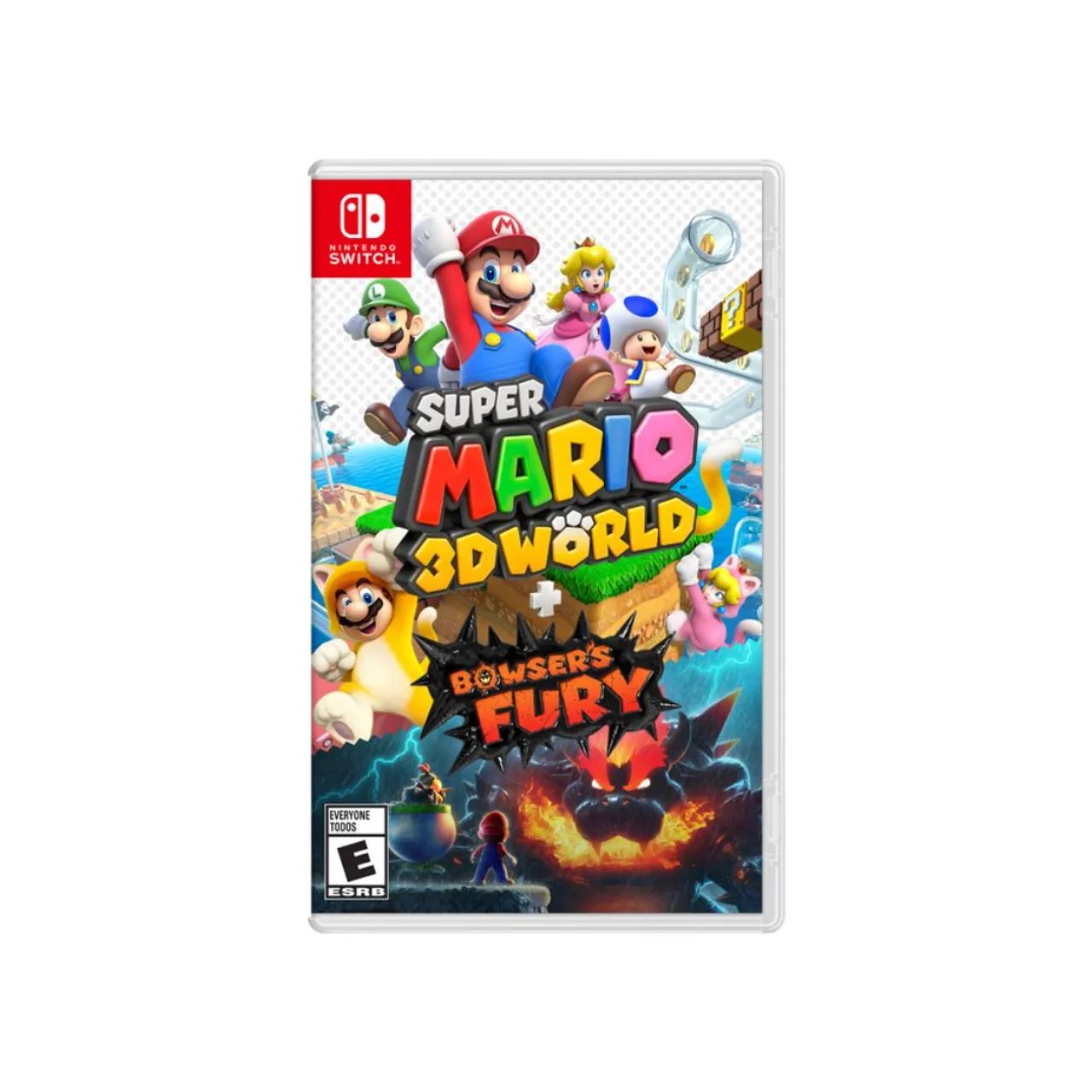 Jogo Nintendo Switch: Super Mario 3D world + Bowser's fury - Jogos