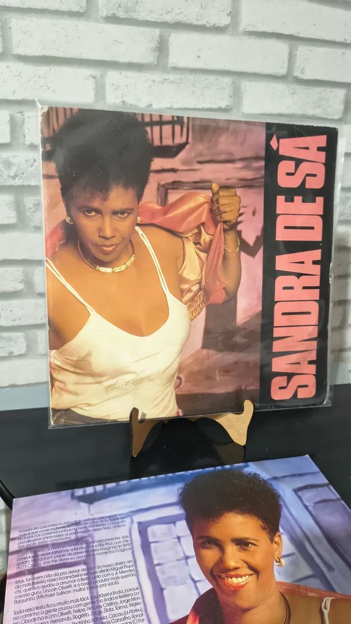 Lp Sandra Sá (c/ encarte)