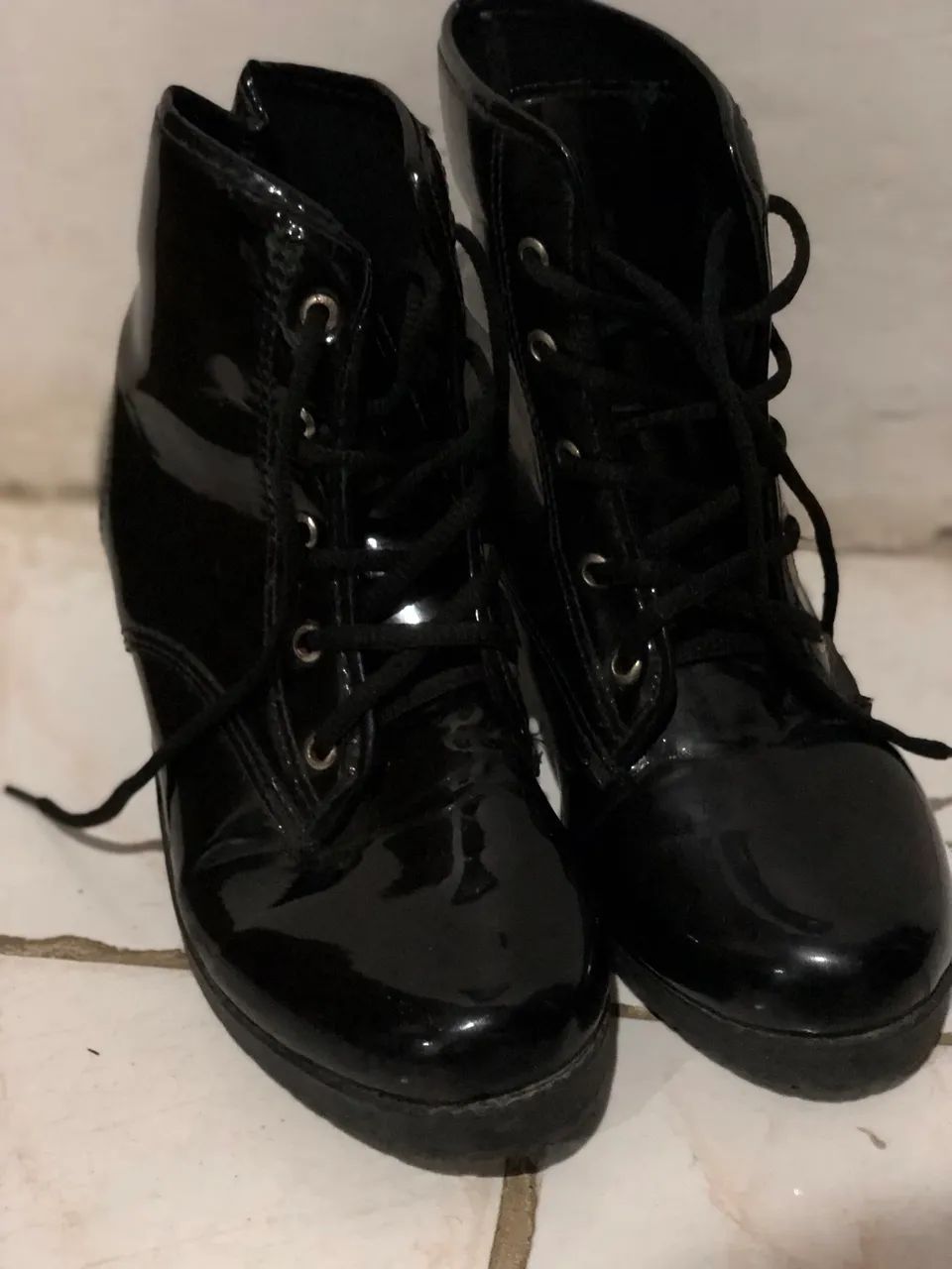 Bota Coturno/Preto Verniz  - Foto 2
