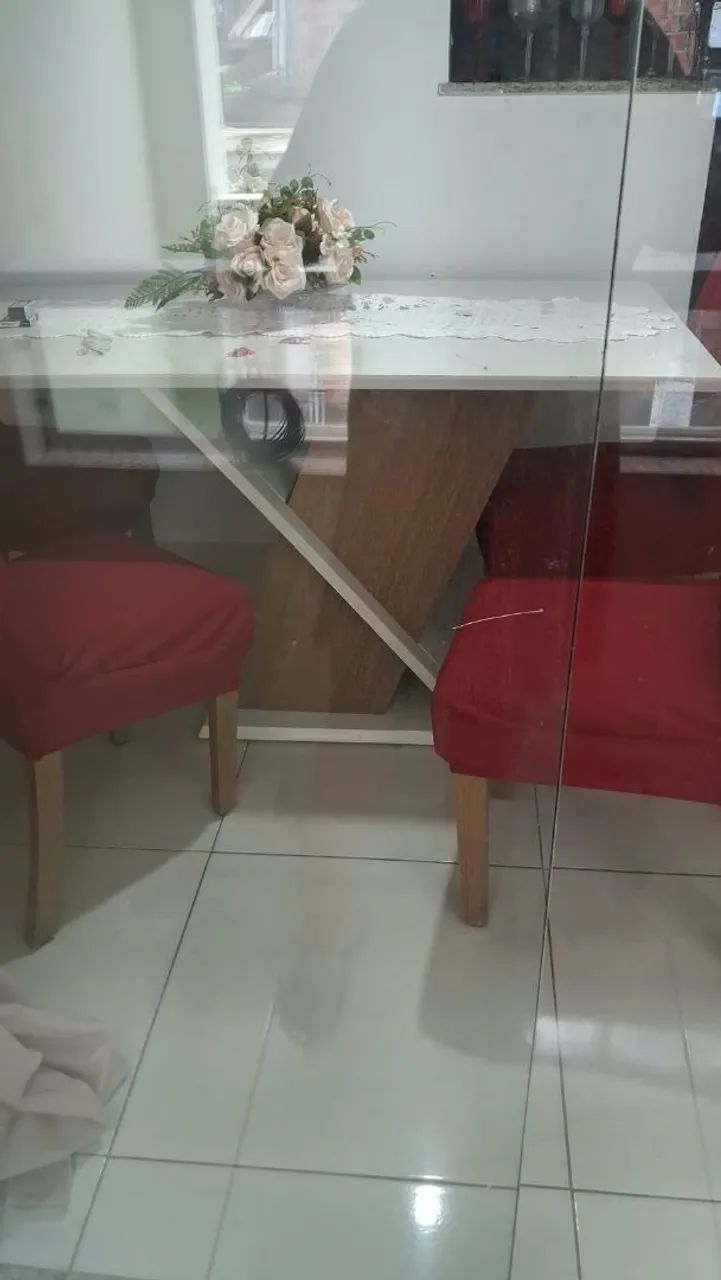 Mesa de jantar 5 cadeiras  - Foto 2