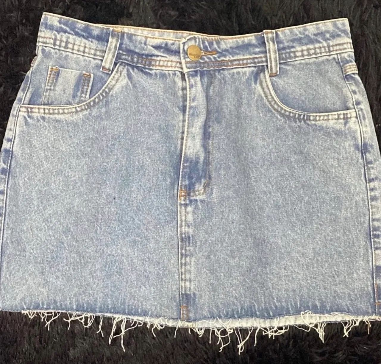 Saia jeans 