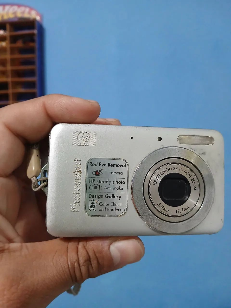 Câmera digital HP 7 mp R742 - Foto 4
