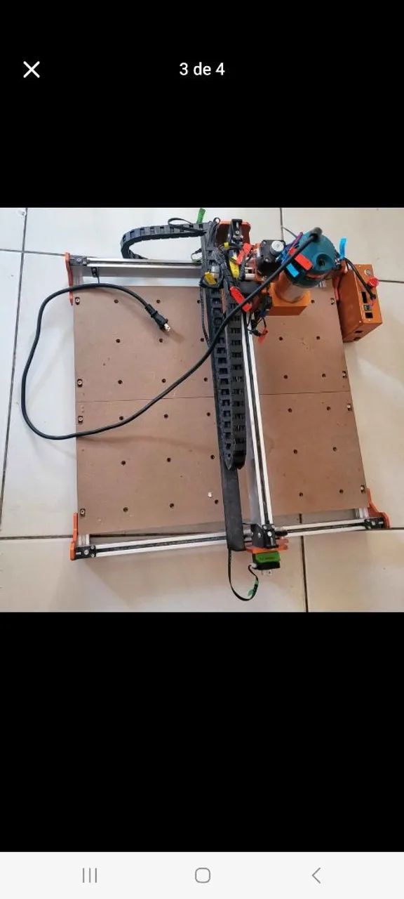 Cnc com extensão, completa com fresas e tupia - Foto 2