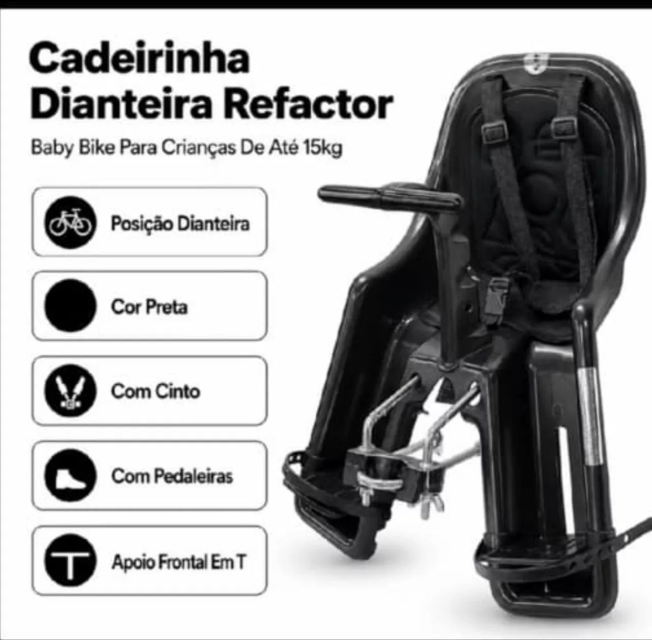 Cadeirinha dianteira  - Foto 3