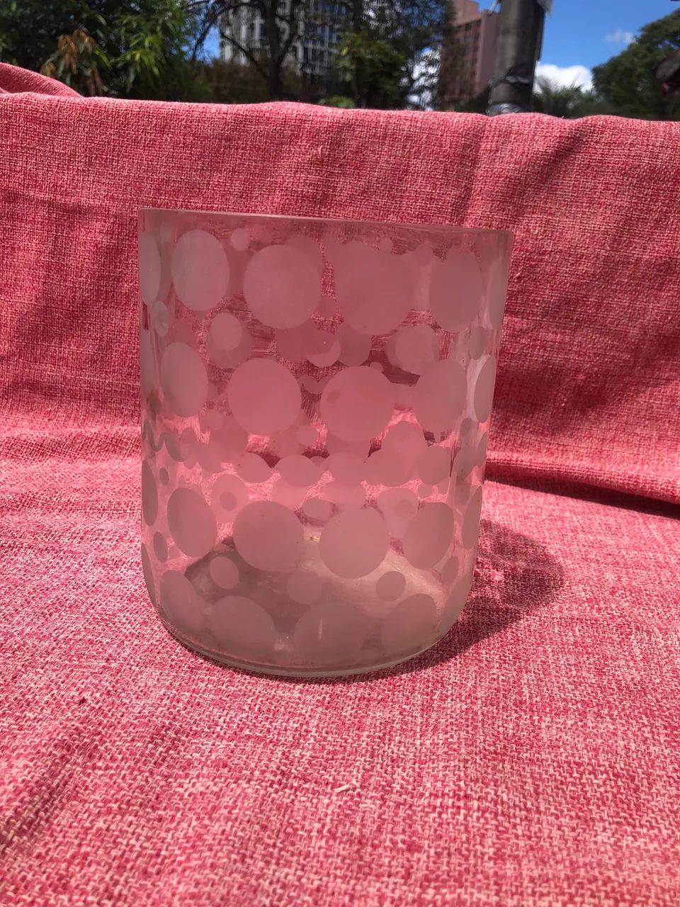 Vaso moderno de vidro c/ bolas - Foto 2