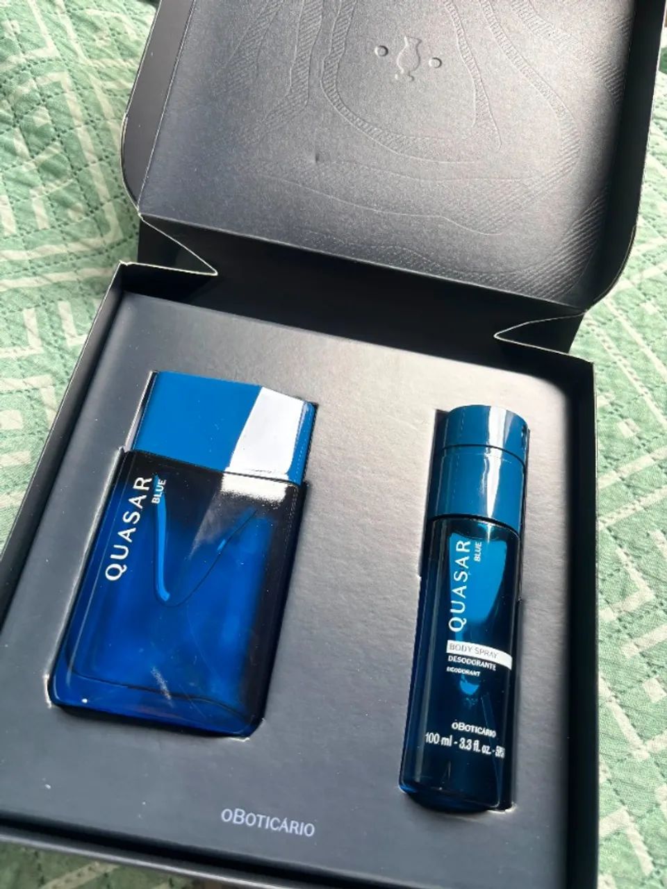 Kit Presente Masculino Quasar Blue - O Boticário (Original)