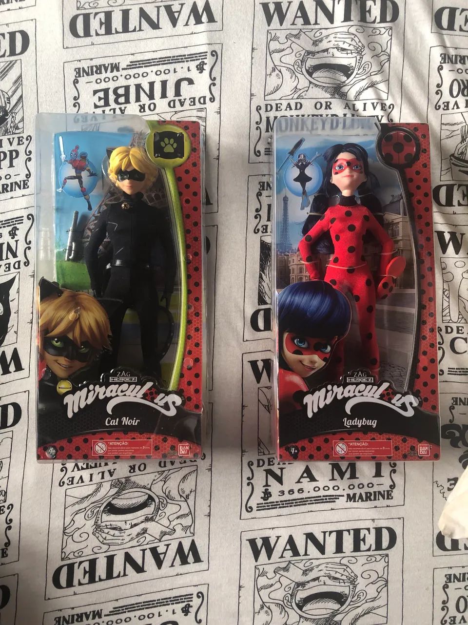 Miraculous Ladybug Bonecas Cat Noir e Ladybug 2016