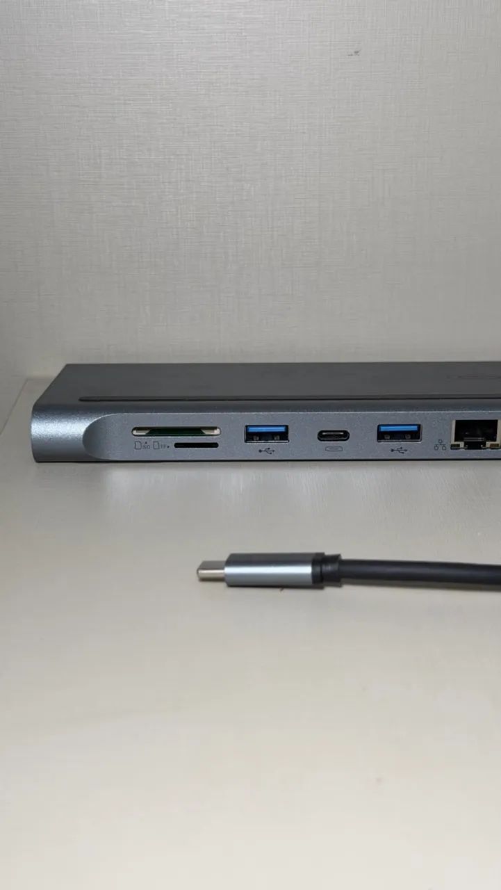 Dockstation Hub 12 em 1 USB C 4K para Macbook - Foto 4