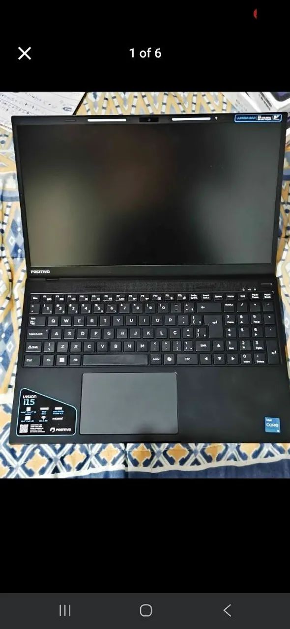 Notebook positivo vision i15
