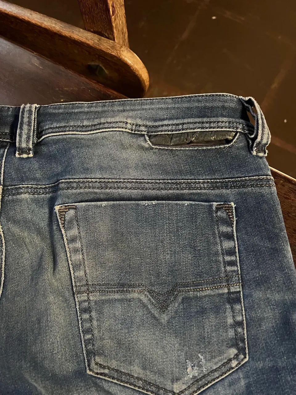 Calça Jeans Diesel 42/44 ORIGINAL - Foto 4