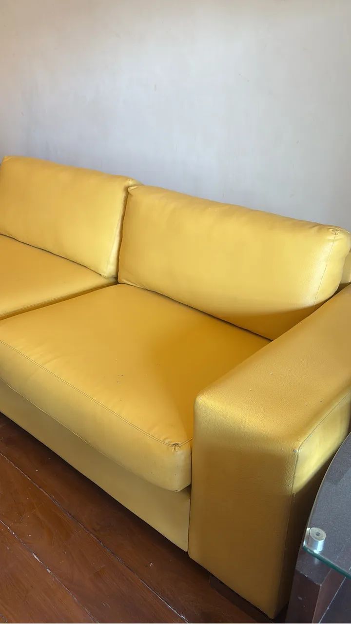 Sofá courino 2 e 6 lugares  - Foto 2