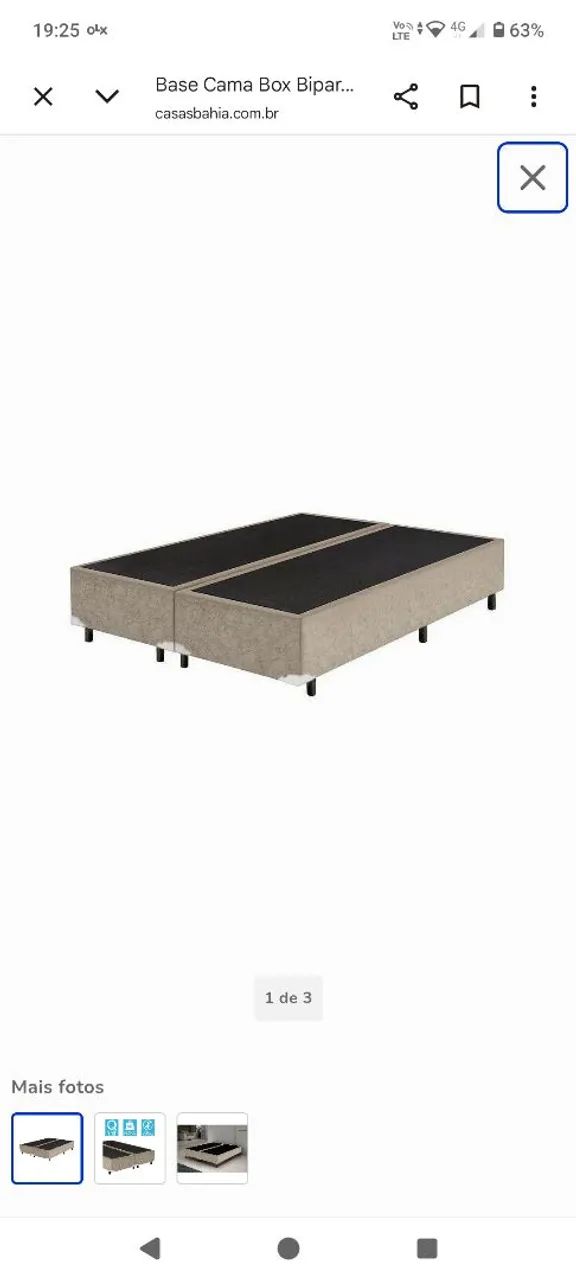 Base para cama box Queen 