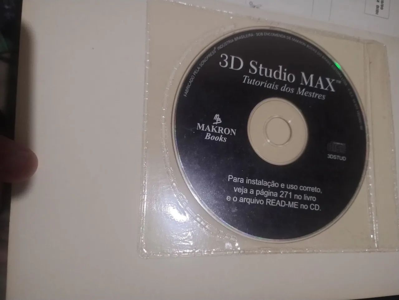 Livro 3D Studio Max Tutorial Dos Mestres Michele Bousquet 1999 Contém Disco  - Foto 3