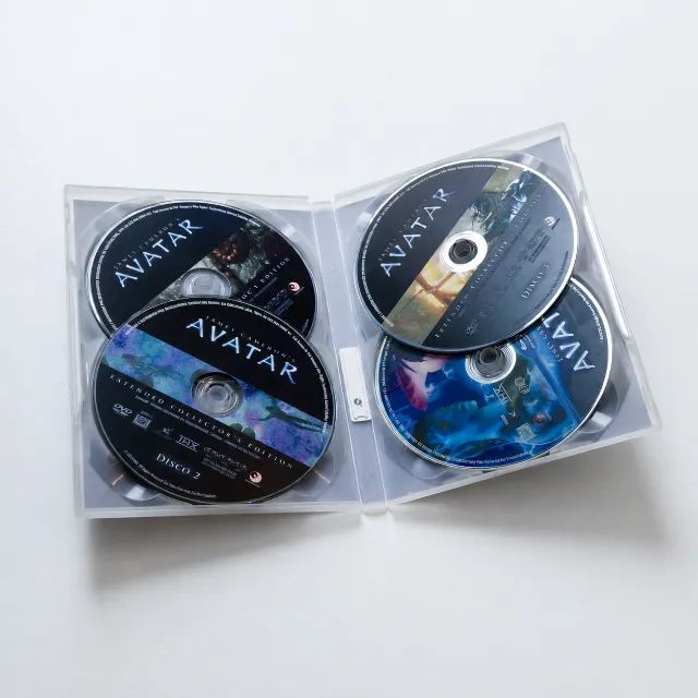 AVATAR - Edição Estendida de Colecionador - 3 DVDs + 1 Blu-ray - Luva e Digipack - Foto 2