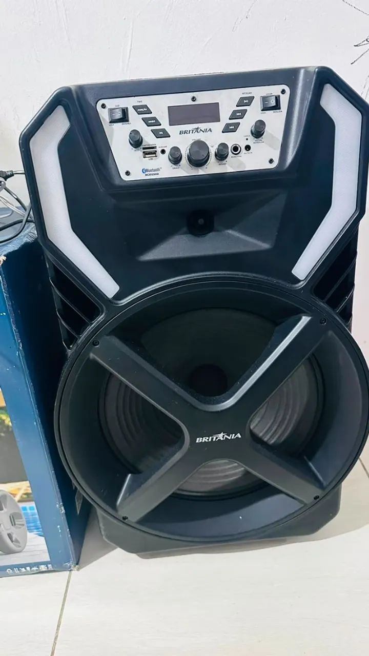 CAIXA APLIFICADA BRITANIA 1000W - Foto 3