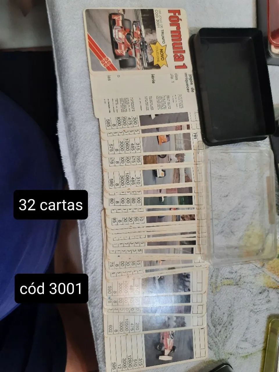 Jogo de cartas super trunfo Fórmula 1 - 1a edição Brasil  - Foto 3