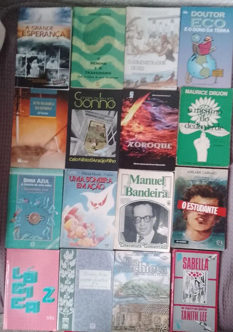 Livros impecáveis, diversos temas