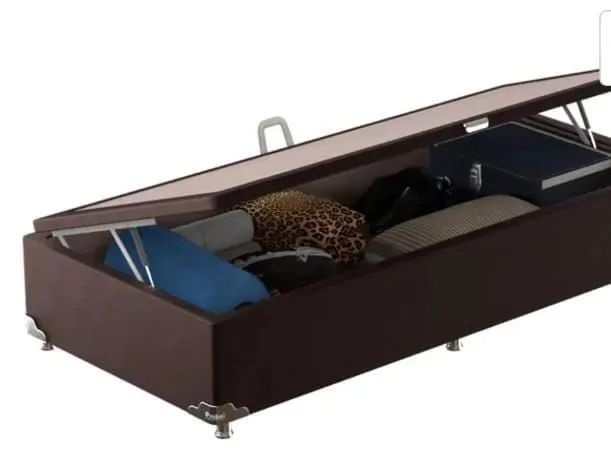 Base para cama solteiro nova - Foto 4