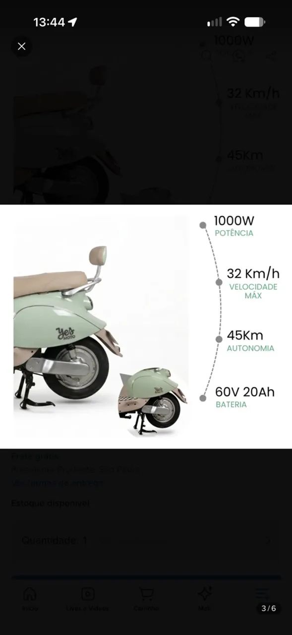 Scooter Eletrica - Foto 4