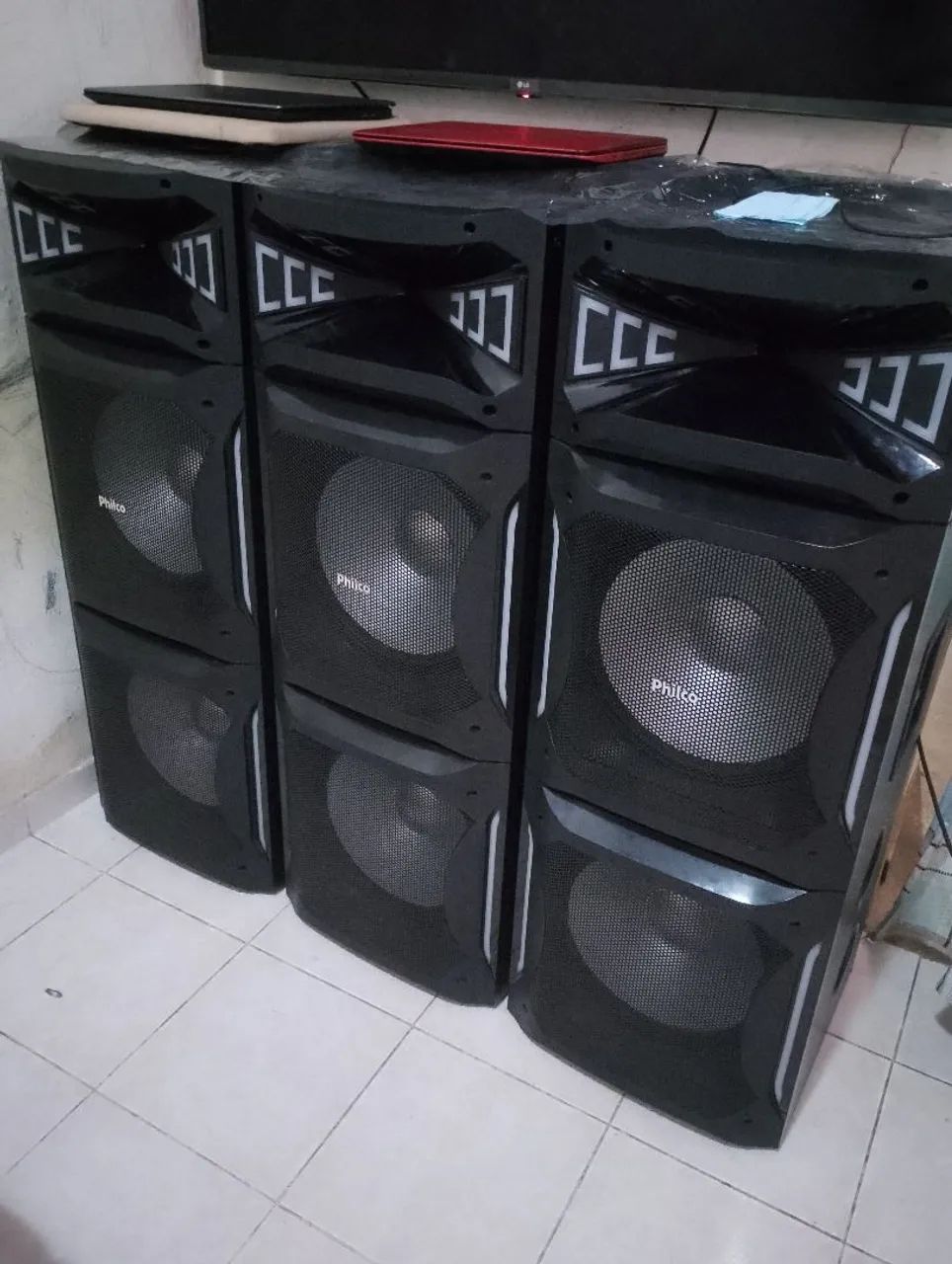 3 PCX Xtreme da Philco de 2500 watts 