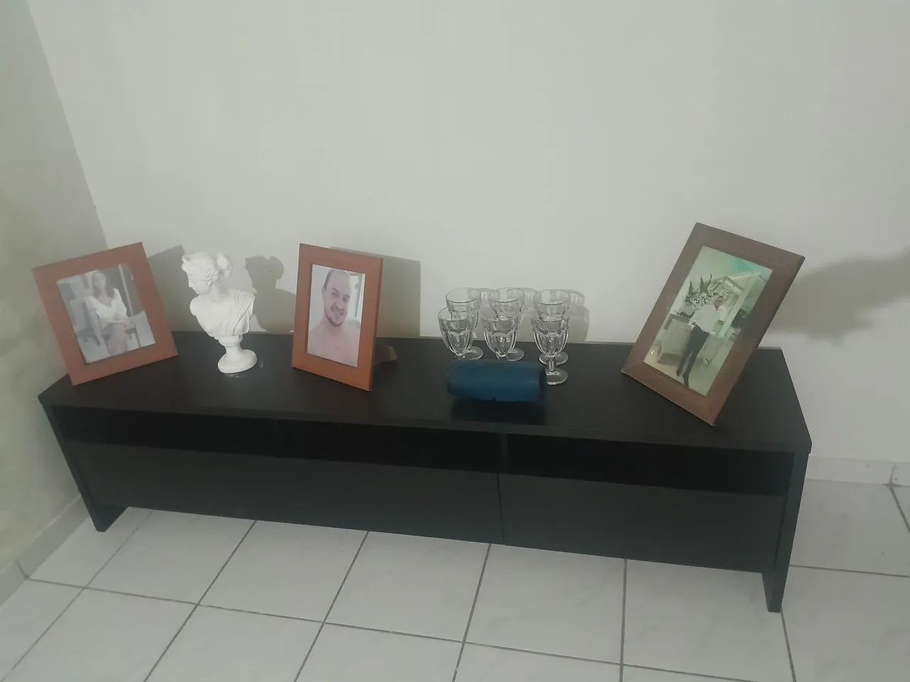Rack preta MDF