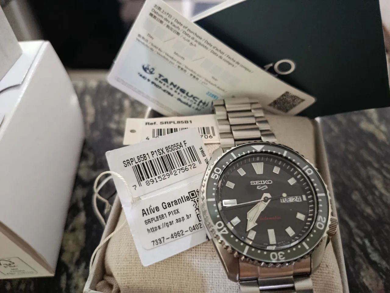 Relógio Seiko sports automático "Troco"