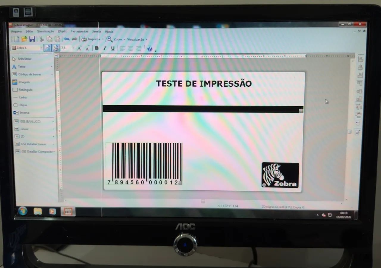 Configuração impressora ZEBRA - Foto 2