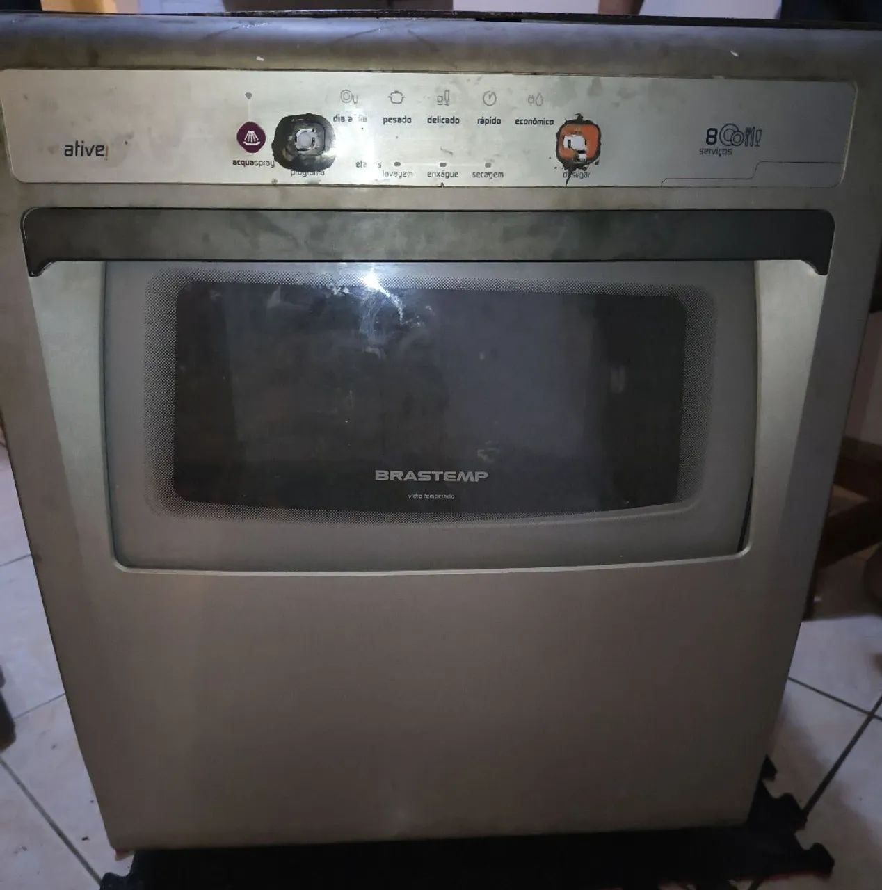 Lava louça brastemp ative 8 serviços COM VAZAMENTO