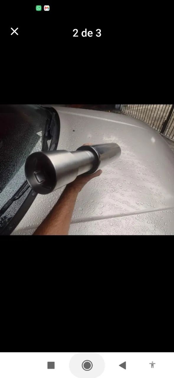 Abafador de inox 2 polegadas e meia  - Foto 3