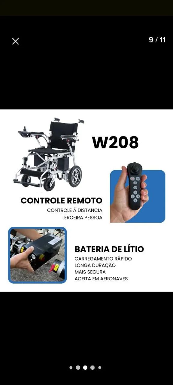 Cadeira de rodas eletrica - Foto 5