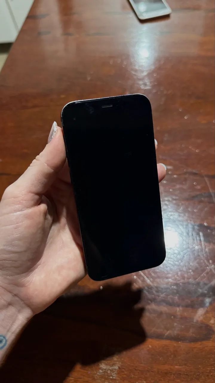 iPhone 12 mini 128gb preto bateria 73% - Foto 2