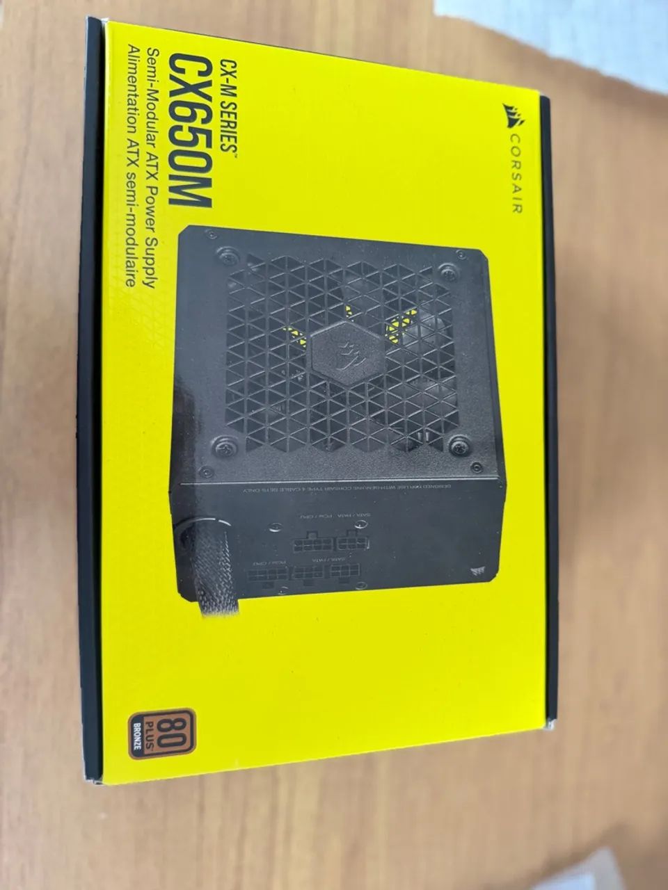 FONTE CORSAIR 650M 80 PLUS 