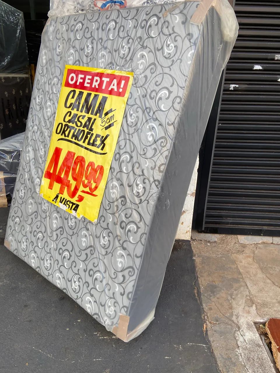 Cama casal com espuma acoplada 449,99 frete grátis 