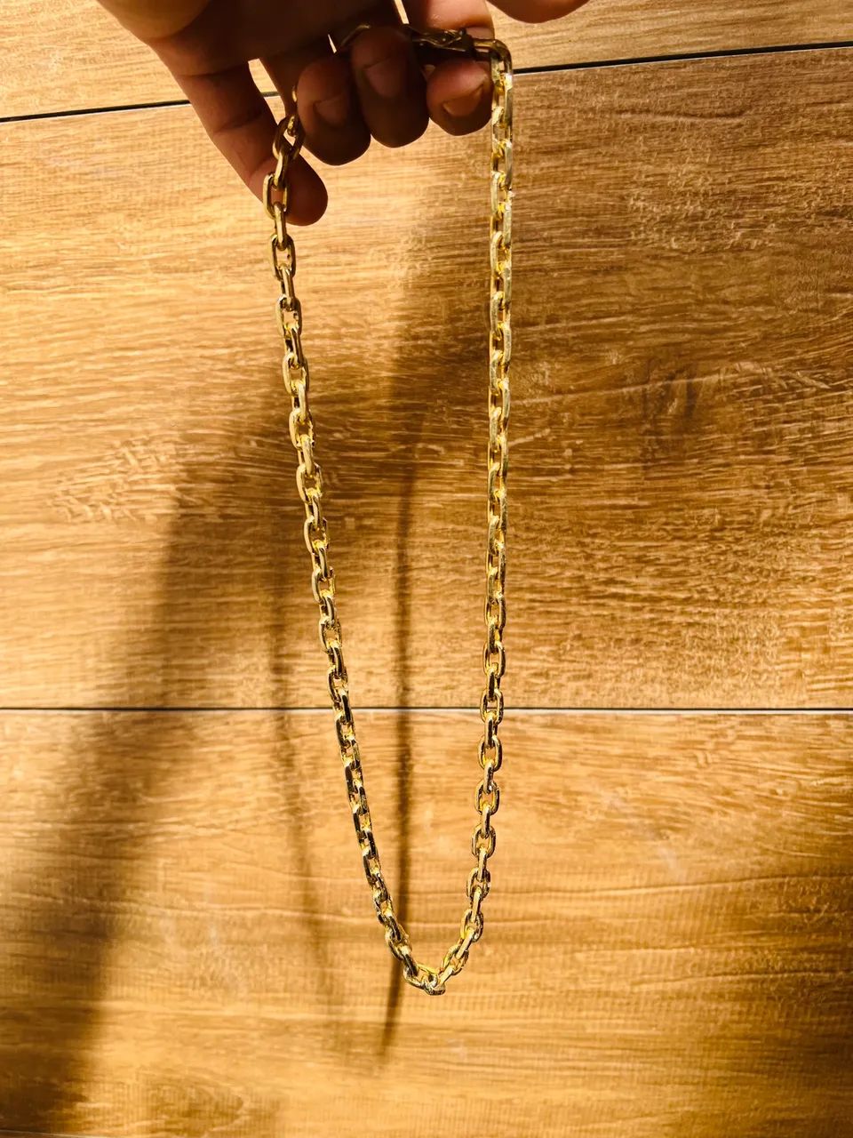 Corrente banhada a ouro 18 k  - Foto 3
