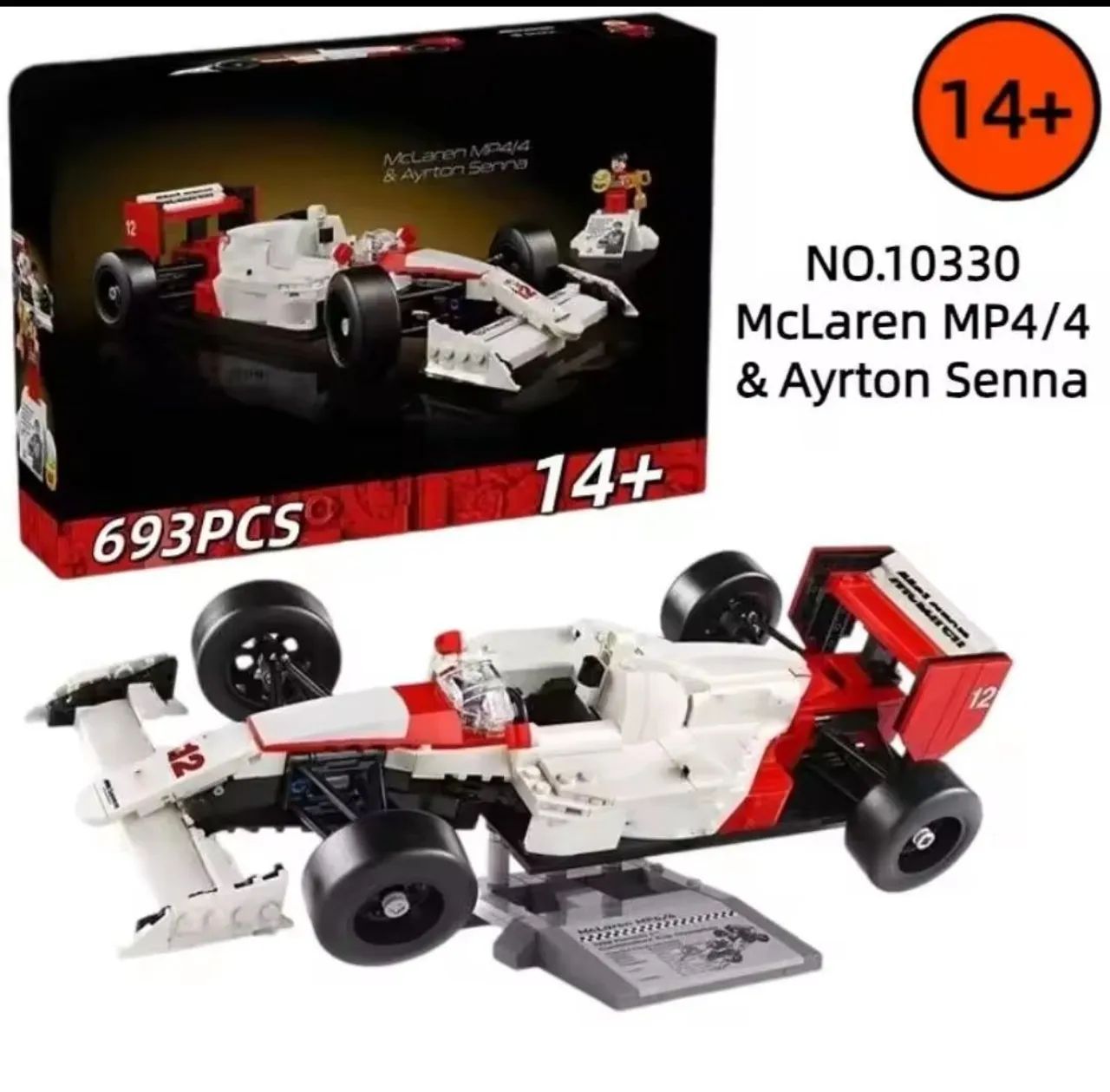 McLaren Senna MP4/4 Lego  - Foto 4