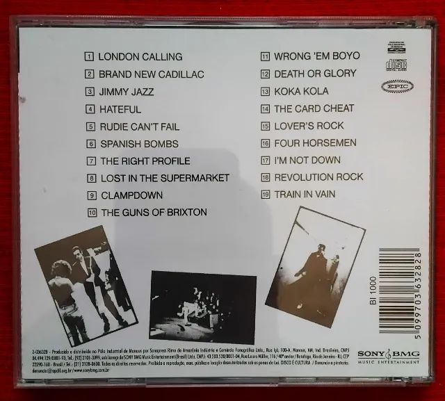 CD Rock The Clash London Calling (midia em bom estado) - CDs, DVDs